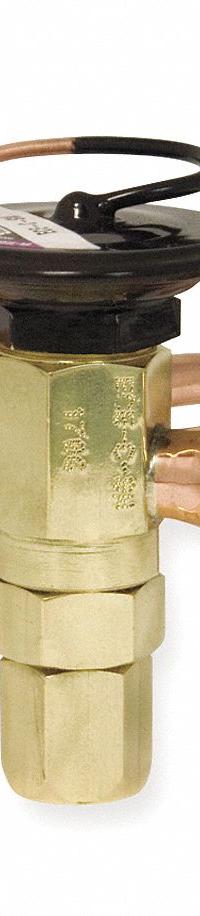 PARKER Thermostatic Expansion Valve: C, Straight-Thru, 3.5 ton Nominal Capacity - Gen, Field Adj (MPN ECE-C-SZ). Key specifications — Brand: PARKER; For Refrigerant Type: R-404A; Includes: Sensing Bulb Mounting Clamp; Strainer Type: Permanent; Superheat Adjustment: Field Adjustable; Manufacturer Part Number: ECE-C-SZ; Configuration: Straight-Thru.