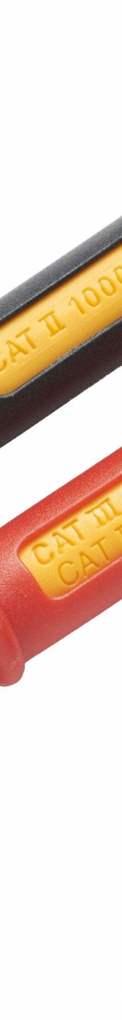 FLUKE Test Leads: CAT II 1000V/CAT III 1000V/CAT IV 600V, Shrouded Banana Plug, 4 ft Lg (MPN TL175E). Key specifications — Brand: FLUKE.