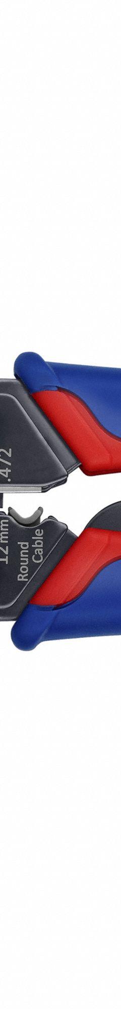 KNIPEX Crimper: For RJ-10/RJ-11/12/RJ-45, Telephone Cable, 7 7/8 in Overall Lg, Deluxe Cushion Grip (MPN 97 51 12). Key specifications — attr470438: Crimping Pliers; attr470441: Telephone Cable; attr470442: RJ-10; attr424247: KNIPEX.