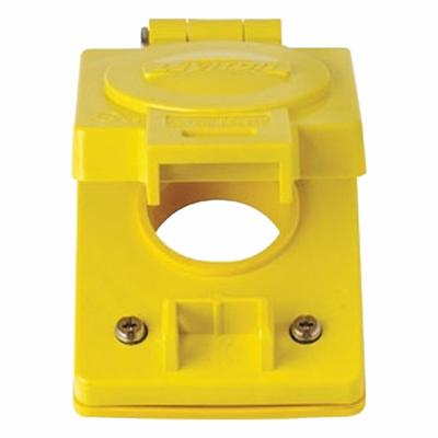 LEVITON Weatherproof Cover: Thermoplastic, FD/FS, FD Boxes/FS Boxes, 1 Gangs - Plastic Weatherproof Electrical Box Covers