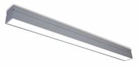 ALBEO LED Recessed Fixture: 1,000 lm, 4000K, 32 W, 4 ft, 3 1/2 in Wd, Suspended Mount, 120/277V AC (MPN LALS44A0BW10MM10T40VQCMWHTE). Key specifications — Brand: ALBEO; Voltage: 120/277V AC; Color Temperature: 4000K; Nominal Length: 4 ft.