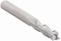 CLEVELAND Square End Mill: Carbide, 3 Flute, 11/64" Mill Dia, 5/8" LOC, 2" OAL (MPN C61665)