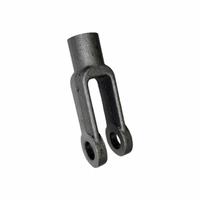 AZTEC Yoke End: Steel, Zinc Flake, 3/8"-24 Tap Size, Right Hand, 2 1/2 in End to Center of Eye Lg (MPN YK38-24-ZF). Key specifications — attr446315: AZTEC; attr1109956: Right Hand.