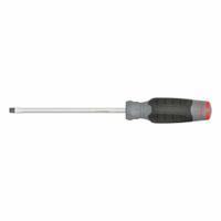 PROTO Screwdrivers: 1/4 in Tip Size, Long Lg, 10 1/2 in Overall Lg, 6 in Shank Lg, Cushion Grip (MPN JK1406RF). Key specifications — attr1205183: 1/4 in; attr1205186: Cushion; attr1205189: PROTO.