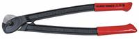 KLEIN TOOLS Cable Cutter: Plastic Handle, Shear, 16 in Overall Lg, For 9/32 in Max Wire Thick (MPN 63035SC). Key specifications — attr324789: KLEIN TOOLS; attr308384: Shear; attr308389: Plastic; attr308391: 9/32 in.