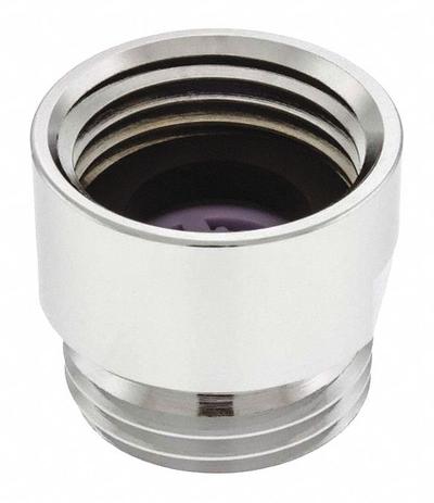 NEOPERL Aerator Adapter: Compatible Product Type Showerheads, 1/2 in Overall Wd - Aerator Adapters for Bathtubs & Showers