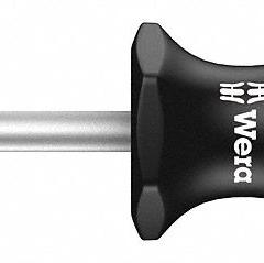 WERA General Purpose Torx Screwdriver: Kraftform, Long Lg, Torx Tip, Friction, T20 Tip Size (MPN 5028052001). Key specifications — attr1205076: T20; attr1205081: WERA; attr1205102: Ergonomic.