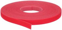 VELCRO BRAND Hook-and-Loop Cable Tie Roll: 75 ft Lg, 0.75 in Wd, 50 lb Tensile Strength, Red (MPN 176064). Key specifications — Color: Red; Material: Nylon; Brand: VELCRO BRAND.