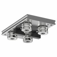 HEPCOMOTION GV3 Carriage: For 76 mm Rail Wd, Roller, GV3 Std Carriage, 54.7 mm Carriage Ht, Aluminum (MPN AU7654L300LBDR). Key specifications — Carriage Material: Aluminum; Roller Material: Stainless Steel; Size: 76; Brand: HEPCOMOTION; Features: Slide Lubricators; Type: GV3 Standard Carriage.