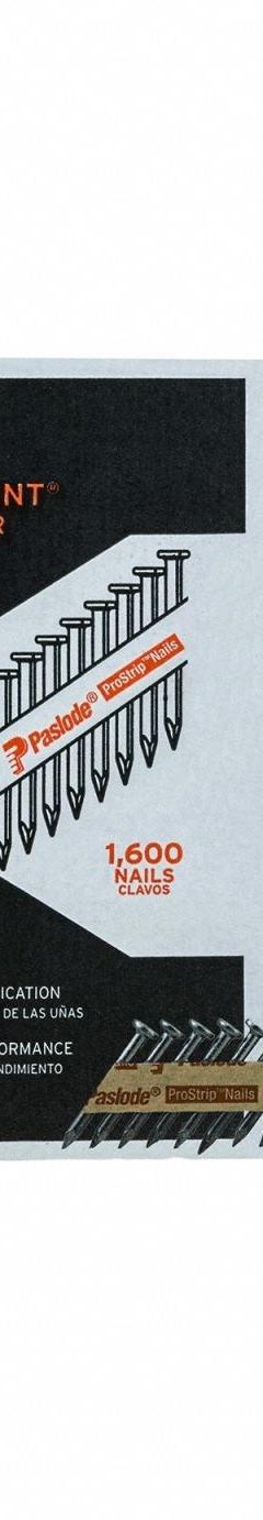 PASLODE POSITIVE PLACEMENT FUEL + NAIL PACK (MPN 650936). Key specifications — attr1171103: PASLODE; attr1171109: (1,600) Nails; attr1180017: Positive Placement Metal Connector Fuel Nail Pack; attr1180018: 1-1/2 in Cordless Positive Placement® Metal Connector Nailer.