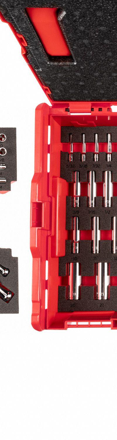 TEKTON Hand Tool Set: 127 Total Pcs - Tool Sets with Tool Chest