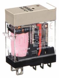 OMRON General Purpose Relay: Socket Mounted, 10 A Current Rating, 240V AC, SPDT, 5 Pins/Terminals (MPN G2R-1-SN-AC240(S)). Key specifications — Brand: OMRON; Base Type: Square; Mounting Style: Plug-In; Pin Shape: Flat; Electrical Connection: Quick-Connect; Manufacturer Part Number: G2R-1-SN-AC240(S); Series: G2RS Series.