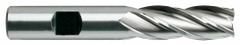YG-1 Square End Mill: High Speed Steel, TiN Coated, 4 Flute, 1/8" Mill Dia, 3/8" LOC, 2-5/16" OAL (MPN 04039HN)