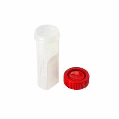 CAPLUGS Sterile Coplin Slide Jars: 4 Sample Capacity, 98 mm Ht, 30 mm Wd - Staining Jars