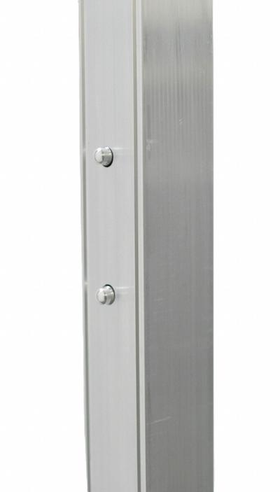 WERNER Pump Jack Pole Connector: Pole Connector, 6 ft Overall Ht, 3.68 in Overall Wd - Pole Connectors & Feet for Pump Jacks