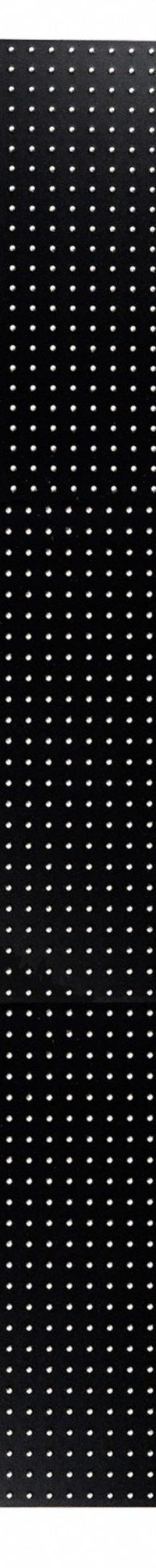TRITON PRODUCTS Pegboard Swing Panel: Round, 1/4 in Peg Hole Size, 72 in x 48 in x 1 1/2 in, Black (MPN W1-BK). Key specifications — Material: Steel/HDF; Finish: Powder Coated; Peg Hole Shape: Round; Includes: Wall Brackets; Color: Black; Brand: TRITON PRODUCTS.