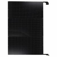 TRITON PRODUCTS Pegboard Swing Panel: Round, 1/4 in Peg Hole Size, 72 in x 48 in x 1 1/2 in, Black (MPN W1-BK). Key specifications — Material: Steel/HDF; Finish: Powder Coated; Peg Hole Shape: Round; Includes: Wall Brackets; Color: Black; Brand: TRITON PRODUCTS.