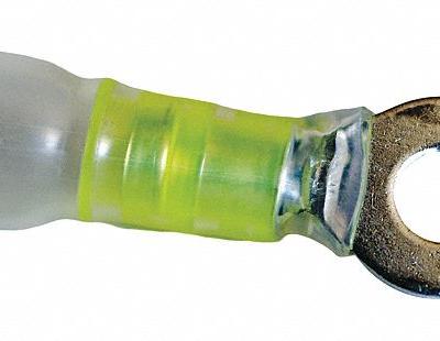 VELVAC Ring Terminal: Yellow - Insulated Ring Terminals