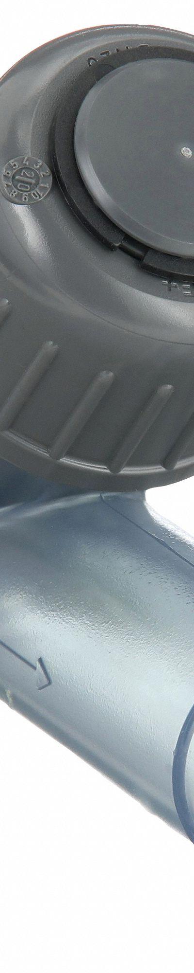 GF PIPING SYSTEMS Y Check Valve: Piston - PVC Y Piston Check Valves