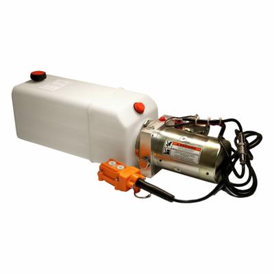 MAXIM Hydraulic Power Unit: 1.3 gpm, 2,500 psi Max. Pressure, 1 gal Reservoir Capacity - Single Acting DC Hydraulic Power Units