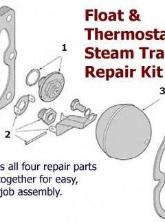 Steam Trap Repair Kit: For Armstrong, 15-B6, For 36Y248 (MPN FT15-B6). Key specifications — Brand: BARNES & JONES; Compatible Manufacturer Model Number: 15-B6; Compatible Series: B; Product Type: Steam Trap Repair Kit.