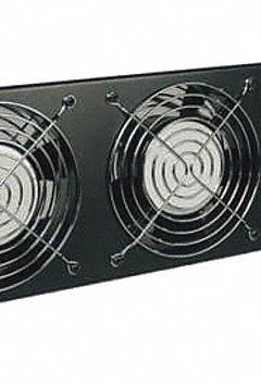 TRIPP LITE Air Distribution Fan: 210 cfm Airflow @ 0.000 in SP, Air Distribution Fan, 120V AC, Steel (MPN SRFAN3U). Key specifications — Brand: TRIPP LITE; Voltage: 120V AC.