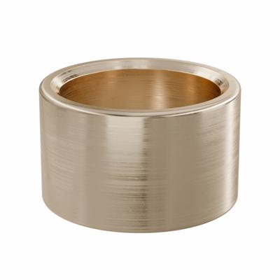 OILITE Sleeve Bearing: Bronze, SAE 841, 1/2 in Bore, 5/8 in OD, 3/8 in Lg, -35°F to 300°F - Lubricated General Purpose Metallic Sleeve Bearings