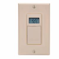 INTERMATIC Wall Switch Timer: 7 day Max, 1 min Min, SPST-NO, 277V AC, No Wall Plate Included (MPN EI600LAC). Key specifications — attr211252: INTERMATIC; attr1070698: No Hold Included.