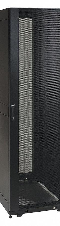 TRIPP LITE Rack Enclosure: 42 Rack Units, 78 1/2 in x 23 5/8 in x 32 1/2 in, Floor Mount, Steel (MPN SR42UBSD). Key specifications — Brand: TRIPP LITE; Includes: (2) Keys; Material: Steel; Features_Broad: Shallow Depth.