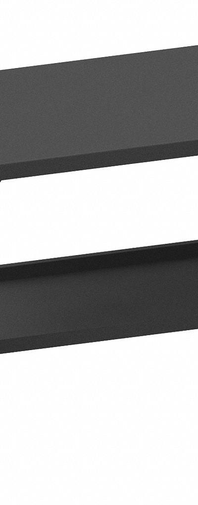 DURHAM MFG Work Table: Fixed Ht - Steel-Top Mobile Worktables