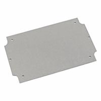 HAMMOND Inner Panel: Back Panel Panel, 6.58 in Overall Ht, 4.2 in Overall Wd, Steel, Galvanized (MPN 1555HFPL). Key specifications — Panel Style: Back Panel; Brand: HAMMOND; Finish: Galvanized; Manufacturer Part Number: 1555HFPL; Material: Steel.
