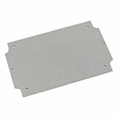 HAMMOND Inner Panel: Back Panel Panel, 6.58 in Overall Ht, 4.2 in Overall Wd, Steel, Galvanized (MPN 1555HFPL). Key specifications — Panel Style: Back Panel; Brand: HAMMOND; Finish: Galvanized; Manufacturer Part Number: 1555HFPL; Material: Steel.
