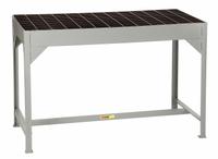 LITTLE GIANT Welding Table: 2,000 lb Wt Capacity, 34 in Ht, 51 in Dp, 24 in Wd (MPN WG-2451). Key specifications — Manufacturer Part Number: WG-2451; Work Surface Pattern: Steel Bar Grating; Brand: LITTLE GIANT.