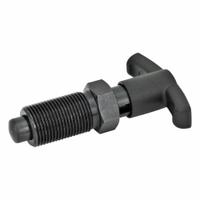 JW WINCO Indexing Plungers with T-Handle: Locking, Steel Body & Plunger, M16x1.5, 8.5 N to 28 N (MPN 817.4-8-12-M16X1.5-C). Key specifications — Brand: JW WINCO.