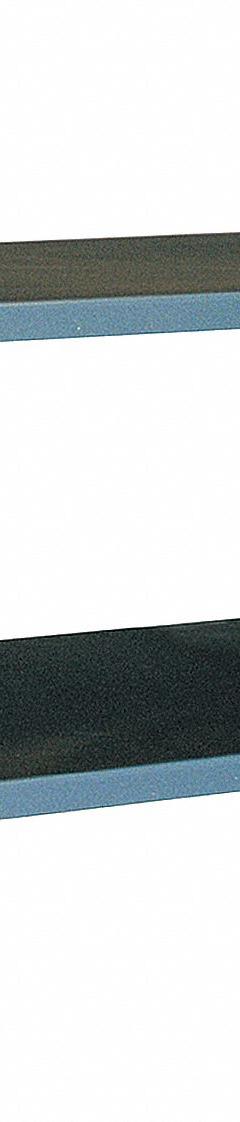 JAMCO Metal Shelf Cart: 1,200 lb, 54 in L x 25 in W x 43 in H Overall Dim, Flush Lip, Semipneumatic (MPN AL248Z800GP). Key specifications — Caster/Wheel Configuration: (2) Rigid; Brand: JAMCO.