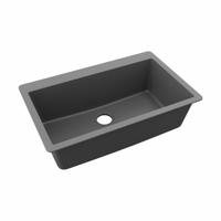 ELKAY Sink: 33 in Overall Lg, 20 7/8 in Overall Wd, 9 1/2 in Bowl Dp, 30 1/4 in Bowl Lg, 1 Bowls (MPN ELGR13322GT0). Key specifications — Brand: ELKAY; Color Family: Silver/Gray.