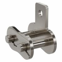 TSUBAKI Attachment Link: For Nickel-Plated Steel Roller Chains, SA-1, 40, Single Strand, Steel, 5 PK (MPN 40NPSA1CL). Key specifications — attr305132: Attachment; attr305112: TSUBAKI.