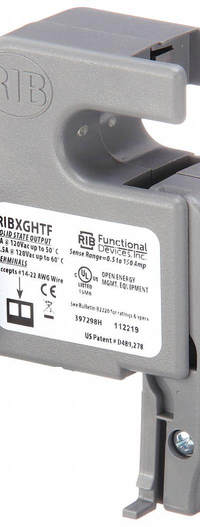 RIB Current Sensor Relay: Surface Mounted - Surface-Mounted Relays
