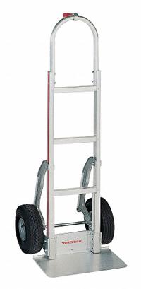 MAGLINER General Purpose Hand Truck: 500 lb, Single-Pin, Silver, Aluminum, Pneumatic, Rubber (MPN HMK117G145). Key specifications — Brand: MAGLINER.