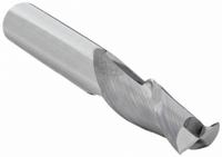 CLEVELAND Square End Mill: Carbide, 2 Flute, 5/16" Mill Dia, 1-5/8" LOC, 4" OAL (MPN C61039)