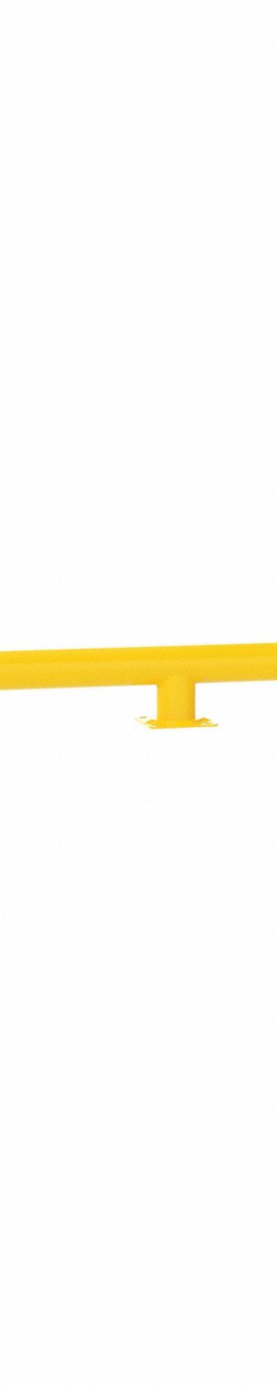 VESTIL Machine Guard: Mid-Rail Not Included - Low-Profile Pipe-Style Guardrails