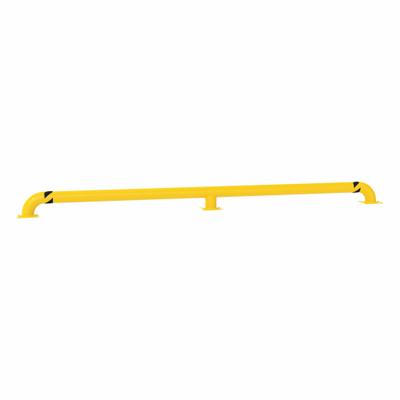 VESTIL Machine Guard: Mid-Rail Not Included, 9 in Top Rail Ht, 7/8 in Mounting Hole Dia - Low-Profile Pipe-Style Guardrails