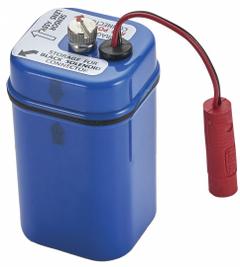 ZURN Sealed Battery Housing: Toilets, ABS, Sealed Battery, 6 in Overall Wd (MPN PTR6200-BATT). Key specifications — Includes: Sealed Battery; Product Type: Sealed Battery Housing; Brand: ZURN; Compatible Series: EcoVantage®; Material: ABS.