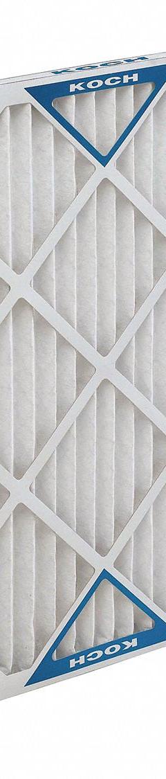 KOCH Pleated Air Filter: 12 in x 12 in x 1 in, MERV 8, Gen Use (MPN 102-700-051). Key specifications — Media Material: Synthetic; Brand: KOCH; Frame or Header Material: Beverage Board.