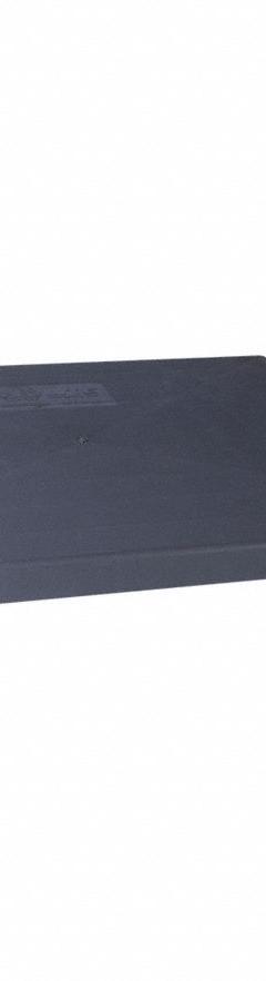 DIVERSITECH Mounting Pad: Square, 36 in Lg, 36 in Wd, 3 in Ht, Polypropylene Outer, Gray (MPN EL3636-3). Key specifications — Shape: Square; Color: Gray; Brand: DIVERSITECH; Drilling: Drillable.