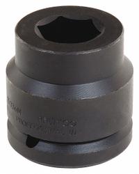 PROTO Impact Socket: 1 1/2 in Drive Size, Metric, 85 mm Socket Size, 6-Point, Std, Black Oxide (MPN J15085M). Key specifications — attr1215501: PROTO; attr1215515: Black Oxide; attr1215518: 85 mm.