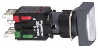 SCHNEIDER Illuminated Push Button: Illuminated, Flush Profile, Non-Metallic, 16 mm, 1NO/1NC (MPN XB6DF1B5B). Key specifications — Brand: SCHNEIDER; Action: Maintained; Series: XB6; Terminal Connection: Quick Connect; Push Button Material Type: Non-Metallic.