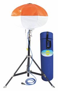 POWERMOON Temporary Job Site Light: LED, 110,000 lm Max Brightness, 12 ft Max Ht, 120V AC, IP54 (MPN PL1000LED110V10FT). Key specifications — Operating Voltage: 120V AC; Brand: POWERMOON; Frame Color: Black/Orange; Manufacturer Part Number: PL1000LED110V10FT.