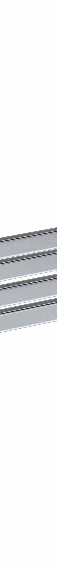 NEW AGE INDUSTRIAL Shelf: 48 in x 18 in, Ventilated Shelf, 1,100 lb Shelf Capacity, 13 ga, Silver (MPN C1848HD). Key specifications — Color: Silver; Brand: NEW AGE INDUSTRIAL.