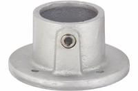 Structural Pipe Fitting: Round Base Flange, Round, 2 in For Pipe Size, Cast Iron, Gray, Flange Base (MPN 30LX11). Key specifications — Manufacturer Part Number: 30LX11; Brand: APPROVED VENDOR; Finish: Zinc-Plated; Material: Cast Iron; Product Type: Round Base Flange.